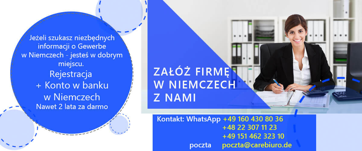 Rejestracja polskiej firmy w niemczech